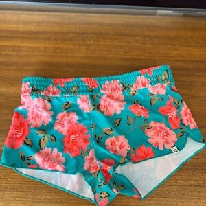 Billabong Floral Teal girls board Shorts